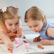 Kids' Stationery Kit: Wooden Pencils, Sharpener, Eraser, Diary (8 Pc Set) - Justgrabit Inc.