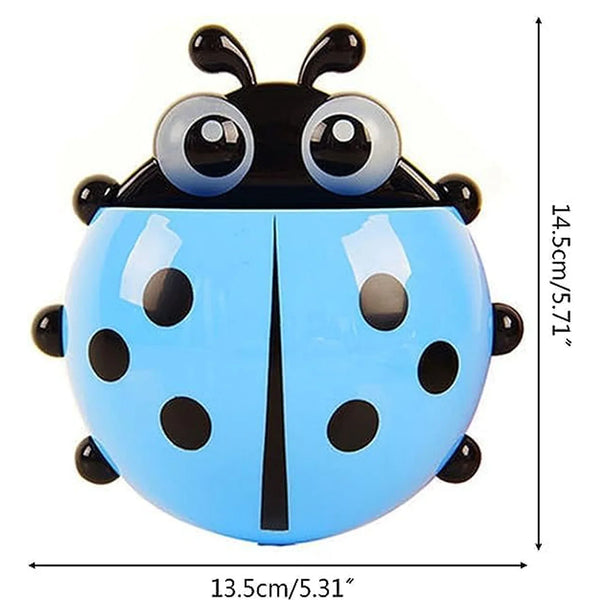 Ladybug Toothbrush Holder (1 Pc) - justgrabit.in | Just Grab It