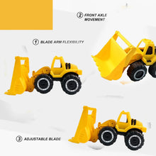 Funwoods Friction-Powered Front Loader / Bulldozer Toy - (1 Pc) - Justgrabit Inc.