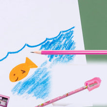 Kids' Stationery Kit: Wooden Pencils, Sharpener, Eraser, Diary (8 Pc Set) - Justgrabit Inc.