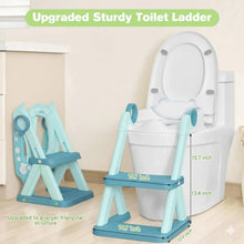 2 In 1 Potty Training Toilet Seat with Step Stool Ladder For Toddlers - Justgrabit Inc.