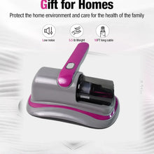Powerful Suction Portable Handheld Vacuum Cleaner - Low Noise Vacuum Cleaner for Bed - Cordless Vacuum Cleaner for Car Seat Crevices Pillows, Mattresses, Sofas Wireless Anti Dust and Mite Cleaner - Justgrabit Inc.