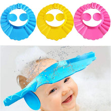 Soft Adjustable Baby Shower Cap – Splash - Proof Eye & Ear Protection for Bath Time - justgrabit.in | Just Grab It