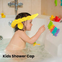 Soft Adjustable Baby Shower Cap – Splash - Proof Eye & Ear Protection for Bath Time - justgrabit.in | Just Grab It