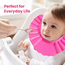 Soft Adjustable Baby Shower Cap – Splash - Proof Eye & Ear Protection for Bath Time - justgrabit.in | Just Grab It