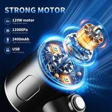 3 in 1 Mini Car Vacuum – Wireless, Rechargeable, Blower & Dust Cleaner for Car, Home & Keyboard - Justgrabit Inc.