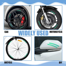 Car Wheel Hub Reflective Car Stickers, Night Warning Stickers (20 Pcs Set/ Multicolored) - justgrabit.in | Just Grab It