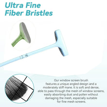 Window Screen Cleaning Brush With Extendable Handle (1 Pc) - Justgrabit Inc.