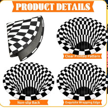 3D Space Round Carpet, Floor Mat Non - Woven Doormat (1 Pc / 78 Cm) - justgrabit.in | Just Grab It