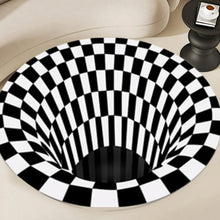 3D Space Round Carpet, Floor Mat Non - Woven Doormat (1 Pc / 78 Cm) - justgrabit.in | Just Grab It