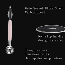 Multifunctional Fruit scooper & peeler Garnish Kit - justgrabit.in | Just Grab It