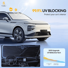 Foldable Car Windshield Sunshade for Heat Protection - justgrabit.in | Just Grab It
