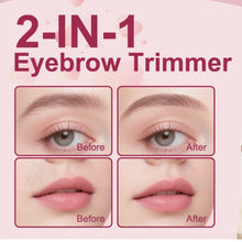 Mini Electric Eyebrow & Facial Hair Trimmer - (Set) - justgrabit.in | Just Grab It