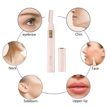 Mini Electric Eyebrow & Facial Hair Trimmer - (Set) - justgrabit.in | Just Grab It