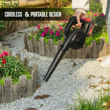 Multi - Purpose Home and Garden Air Blower Kit with Collection Bag for Easy Cleaning - Justgrabit Inc.