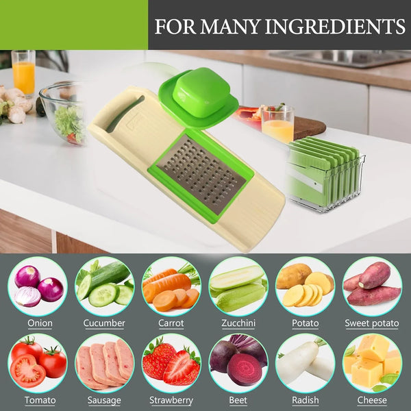 Supermom Quick 6 - in - 1 Multipurpose Slicer - Justgrabit Inc.