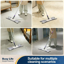 Adjustable 360° Flat Hand Mop: Floors, Walls, Ceilings (Easy Squeeze) - Justgrabit Inc.