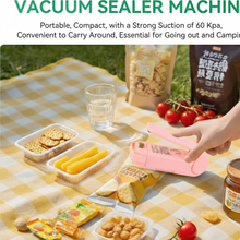Mini Plastic Bag Sealer – Portable Heat Sealing Machine (Battery Operated / 1 Pc) - justgrabit.in | Just Grab It