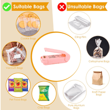 Mini Plastic Bag Sealer – Portable Heat Sealing Machine (Battery Operated / 1 Pc) - justgrabit.in | Just Grab It
