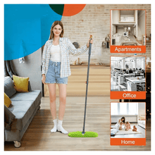Microfiber Mop with Extendable Handle for Home & Office Cleaning - justgrabit.in | Just Grab It