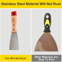 Putty Knife Set with Soft Handle for Drywall & Painting - justgrabit.in | Just Grab It