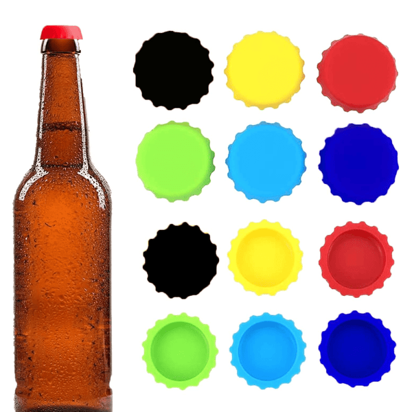 Beer Savers Caps for Soda & Bottles (6 - Piece) - justgrabit.in | Just Grab It