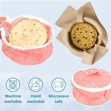 Hot Chapatti Washable Cotton Cloth Casserole Box - justgrabit.in | Just Grab It