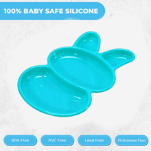 6 - Piece Rabbit Shape Dish Set for Kids (Multicolor) - justgrabit.in | Just Grab It