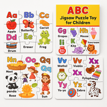 ABC Jigsaw Puzzle Toy for Children (4 - Pcs Pack) - justgrabit.in | Just Grab It
