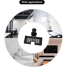 Multi - Purpose Wall Holder Stand for Charging Mobile (Black) - justgrabit.in | Just Grab It