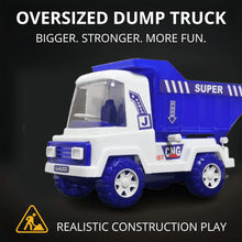 Big Friction Powered Dumper Truck Toy for Kids - justgrabit.in | Just Grab It