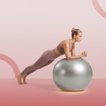 Heavy Duty Gym Ball Non - Slip Stability Ball with Foot Pump for Total Body Fitness - justgrabit.in | Just Grab It