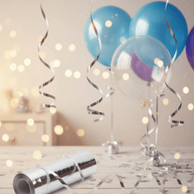 Decoration Balloon Ribbon, Smooth Ribbon for Party Decoration (36 Pcs Set) - justgrabit.in | Just Grab It