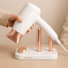 Hair Dryer Wall Mount, Self Adhesive Hair Dryer Holder (1 Pc) - justgrabit.in | Just Grab It