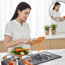 Multifunctional Peeler, Grater for Vegetable Fruit (3 Pcs Set) - justgrabit.in | Just Grab It