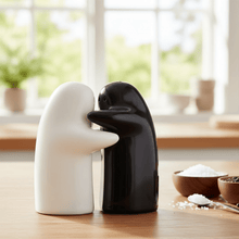 Salt and Pepper Seasoning and Spice Shakers Cute Plastic (2 Pcs Set) - justgrabit.in | Just Grab It