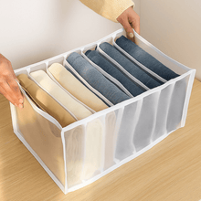 7 Grid Clothes Organizer for Wardrobe Storage - justgrabit.in | Just Grab It
