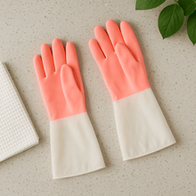 Large Size Reusable Household Cleaning Gloves - (1 Pair) - justgrabit.in | Just Grab It