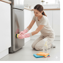 Large Size Reusable Household Cleaning Gloves - (1 Pair) - justgrabit.in | Just Grab It