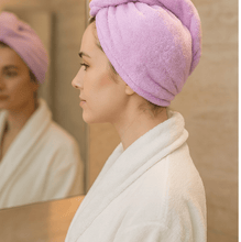 Quick Turban Hair - Drying Absorbent Microfiber Towel (1 Pc / Mix Design) - justgrabit.in | Just Grab It