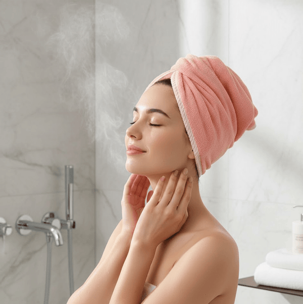 Hair Drying Magic Hair Cap Towel Wrap for Women (1 Pc / Mix Design) - justgrabit.in | Just Grab It