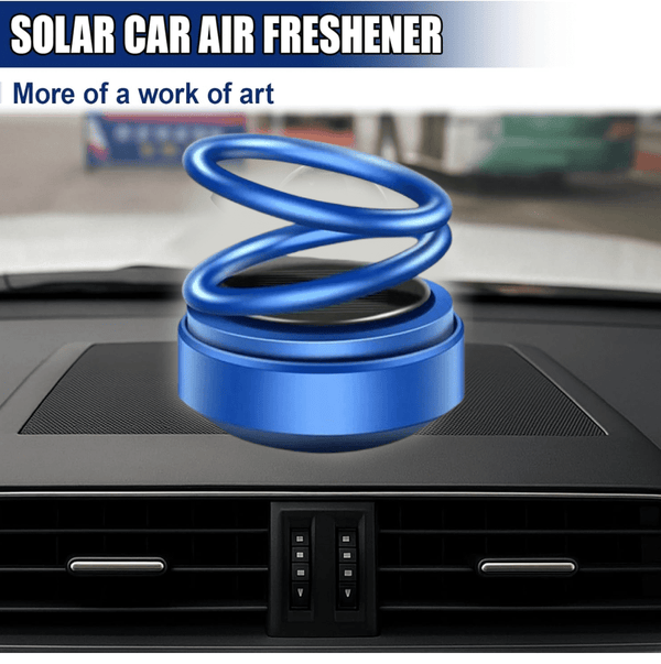 Solar Car Aroma Diffuser 360° Rotating Design, Air Freshener for Car, Home, Office - justgrabit.in | Just Grab It