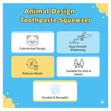Animal Design Toothpaste Squeezer for Easy Dispensing - justgrabit.in | Just Grab It