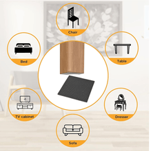 Square Self Adhesive Door, Wardrobe Furniture Feet Pad (Pack of 1pc). - justgrabit.in | Just Grab It