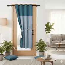 Solid 1 Piece Door Curtain Mix Size(1kg) - justgrabit.in | Just Grab It