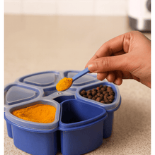 Versatile Kitchen Masala Box with Unique Design - justgrabit.in | Just Grab It