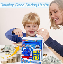 Electronic Piggy Bank ATM with Password for Kids Savings - justgrabit.in | Just Grab It