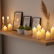2pcs LED Candle Light Candles Flameless Lamp - justgrabit.in | Just Grab It