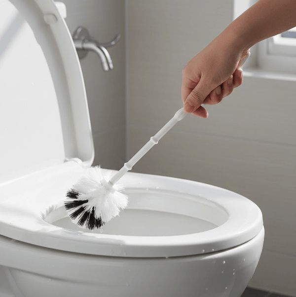 Toilet Cleaning Brush with Potted Holder - justgrabit.in | Just Grab It