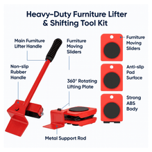 Heavy - Duty Furniture Lifter & Shifting Tool - justgrabit.in | Just Grab It